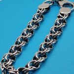Solid Sterling Silver Handmade Bracelet 10 mm - Image 2