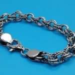 Solid Mixed Links Bracelet 925 Sterling Silver 10 mm