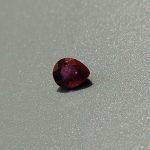 Pinkish Purple Sapphire Pear Cut 1.07 ct 7 x 5.4 mm - Image 2
