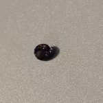 Purple Blue VC Sapphire Oval Cut 0.86 ct 5.6 x 4.9 mm