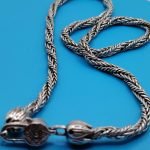925 Solid Sterling Silver Twisted Bali Woven Chain 5x5 mm - Image 2