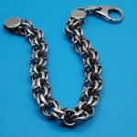 925 Sterling Silver Bracelet Solid 10 mm - Image 2
