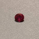 0.56 ct Oval Purple Red Ruby – Mozambique