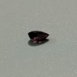 0.99 ct Pear Pinkish Purple–Deep Blue Sapphire – 7 × 4.8 mm Unheated Africa - Image 2