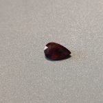 1.97 ct Pear Reddish Purple Sapphire 10.5 × 6.5 mm Unheated Mozambique - Image 4