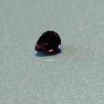 0.50 ct Pear Blue–Pink Sapphire 5.2 × 4.0 mm Unheated Africa