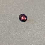 0.60 ct Oval Purplish Pink–Blue Sapphire –5.33 × 4.51 mm Unheated Africa