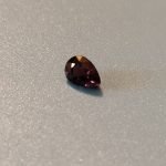 0.86 ct Pear Purple-Pink Sapphire Unheated Songea, Tanzania