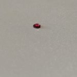 0.12 ct Oval Pinkish Red Ruby 3.5×2.8 mm Unheated Madagascar - Image 5