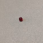 0.12 ct Oval Pinkish Red Ruby 3.5×2.8 mm Unheated Madagascar - Image 3