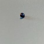 0.40 ct VS Oval Blue Sapphire 4×3 mm Heated Thailand - Image 5
