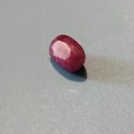 12.15 ct Oval Purplish Red Ruby 16 × 9.7 mm Unheated Tanzania - Image 2