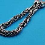 925 Sterling Silver Twisted Bali Woven Bracelet - Image 3