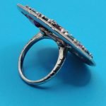 925 Sterling Silver Sapphire & Ruby Ring - Image 10