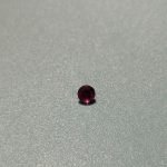 0.45 ct Round Brilliant Pinkish Purple Sapphire Madagascar Unheated - Image 5
