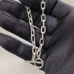 Mixed Oval 925 Sterling Silver Bracelet 6 mm