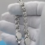 8mm Solid Bracelet 925 Sterling Silver - Image 2