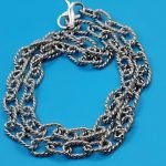 Solid Oval Twisted Chain 925 Sterling Silver 6 mm