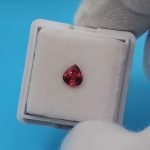 Maple Orange VVS Sapphire Pear Cut 1.00 ct 8 x 5.4 mm - Image 4