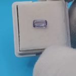 Purple VVS Sapphire Octagon Cut 0.74 ct 7 x 4 mm Sri Lanka Ceylon - Image 4