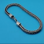 Minimalist Woven Bali Bracelet 925 Sterling Silver