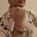 925 Sterling Silver Bracelet Solid 10 mm - Image 4